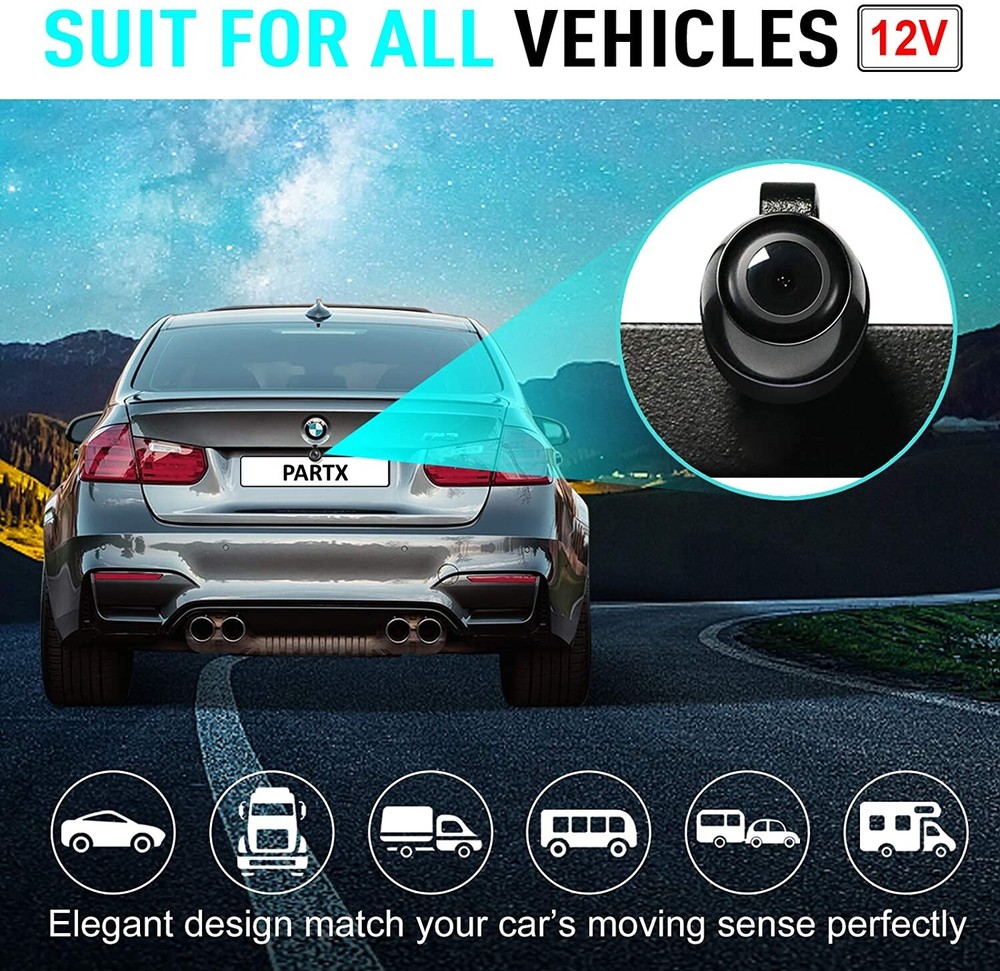 Universal Car Rear View Backup Camera Parking Reverse Back Up Camera Waterproof