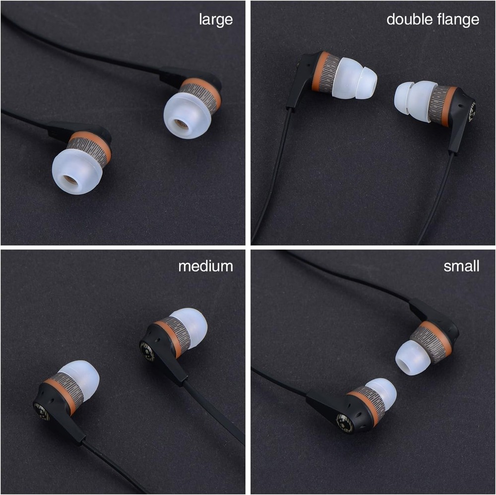 Replacement Earbuds Silicone Eartips Earpads Compatibe with Skullcandy Earpho...