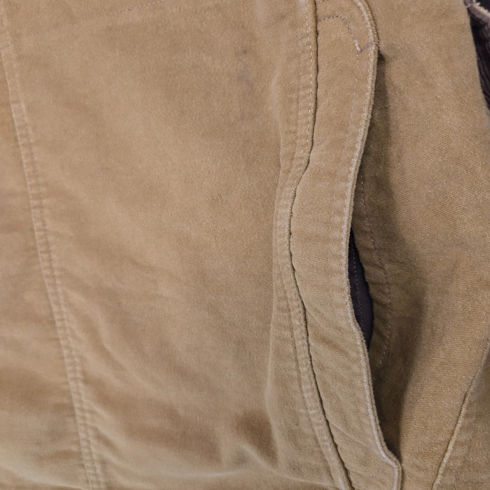 PENDLETON Size Medium Mens Chamois Moleskin Button Hacking Field Jacket Tan Coat