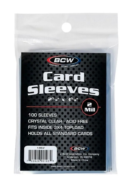 BCW Standard Penny Sleeves