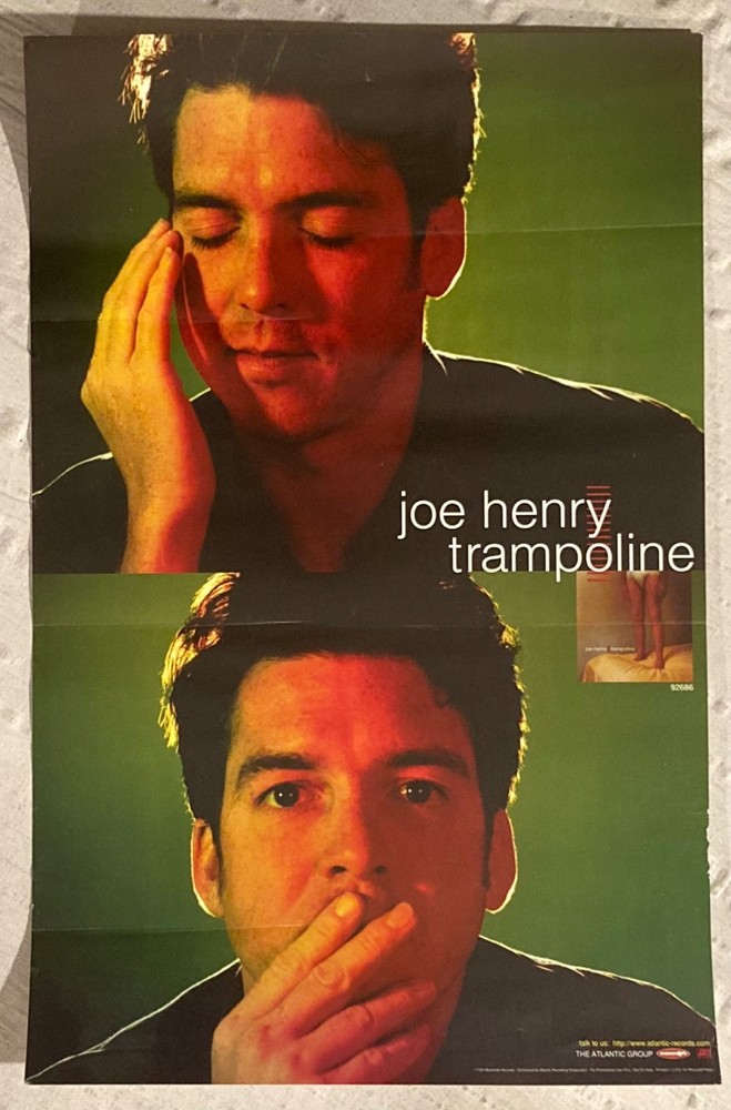 Joe Henry 1996 Promo Poster Trampoline