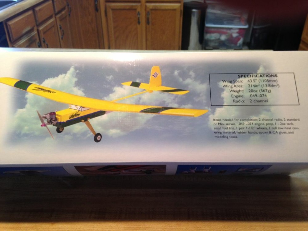 Ace Simple Series Grasshopper RC Airplane Kit