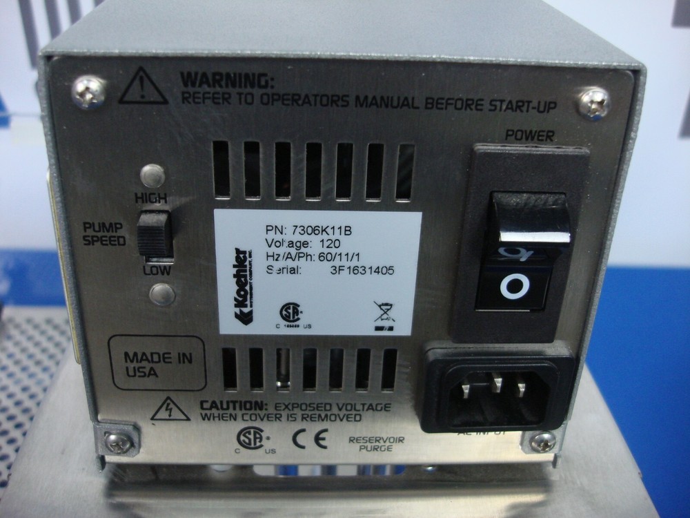 KOEHLER K95600 PENETROMETER CONSTANT TEMPERATURE BATH