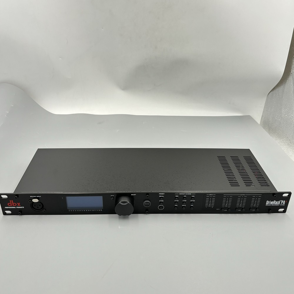 DriveRack PA2 Complete Loudspeaker Management System PA2