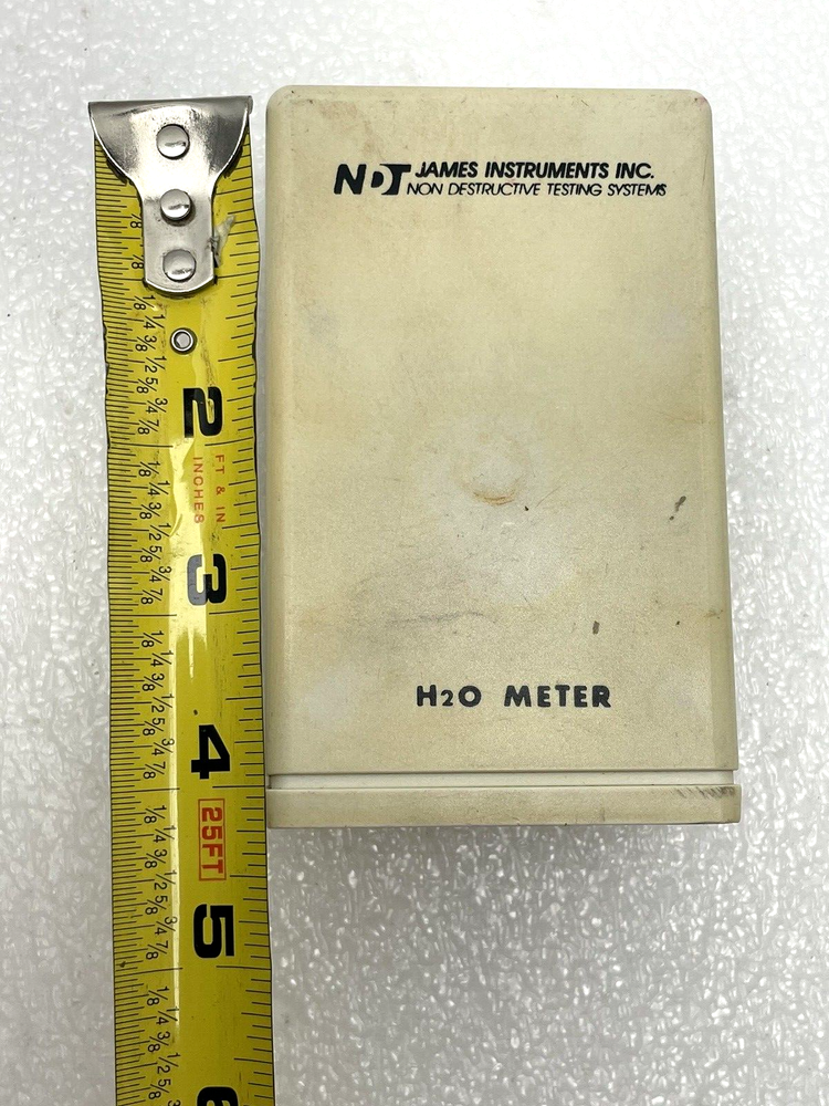 NDT H20 METER JAMES INSTRUMENTS NON DESTRUCTIVE TESTING SYSTEMS TESTED WORKING