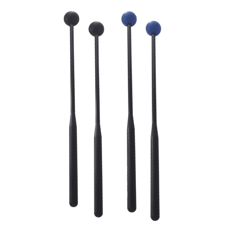 2Pcs Plastic Handle Percussion Instrument Accessories Training Marimba Mallets