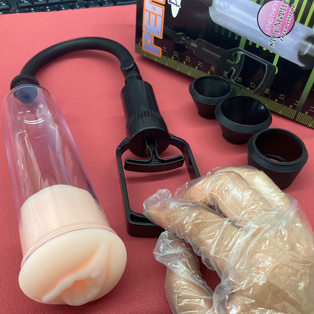 Vacuum Penis Pump for Male ED Enhancement Erectile Enlargement Penis Enlarger BG