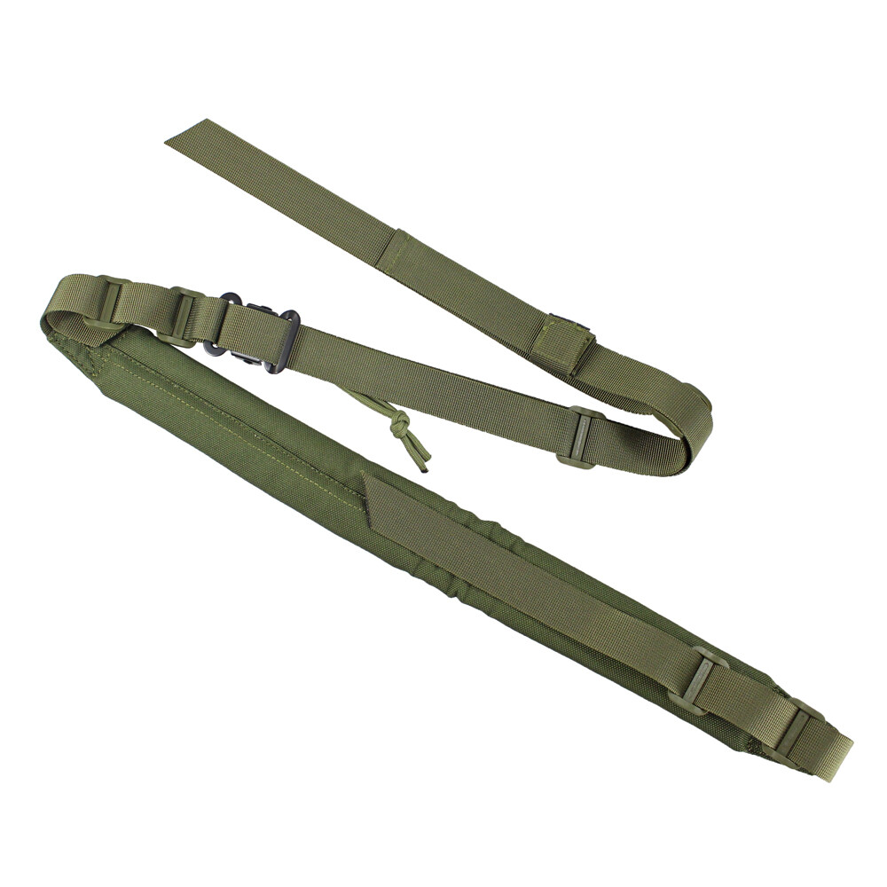 Tactical Quick Adjustable Padded 2 Point Rifle Sling Shoulder Strap Accessories