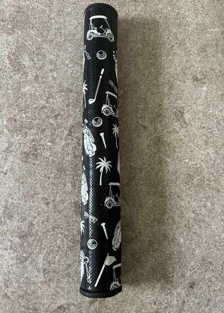 Iwinpros Golf Putter Grip, Black & White, NEW