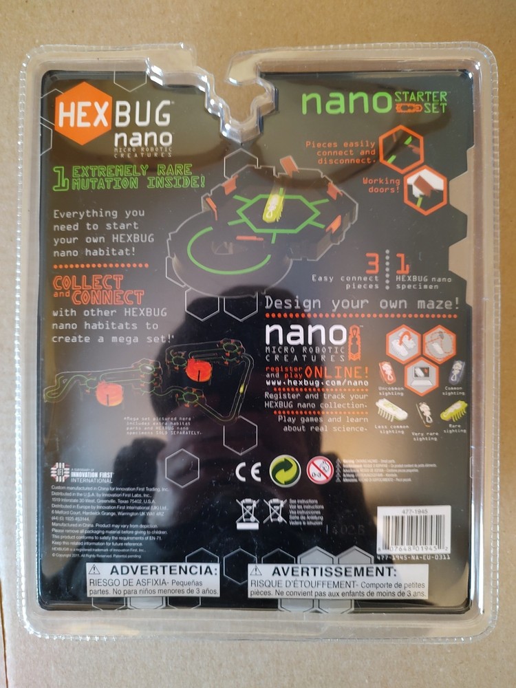 Hexbug Nano Glows in the Dark Starter Set