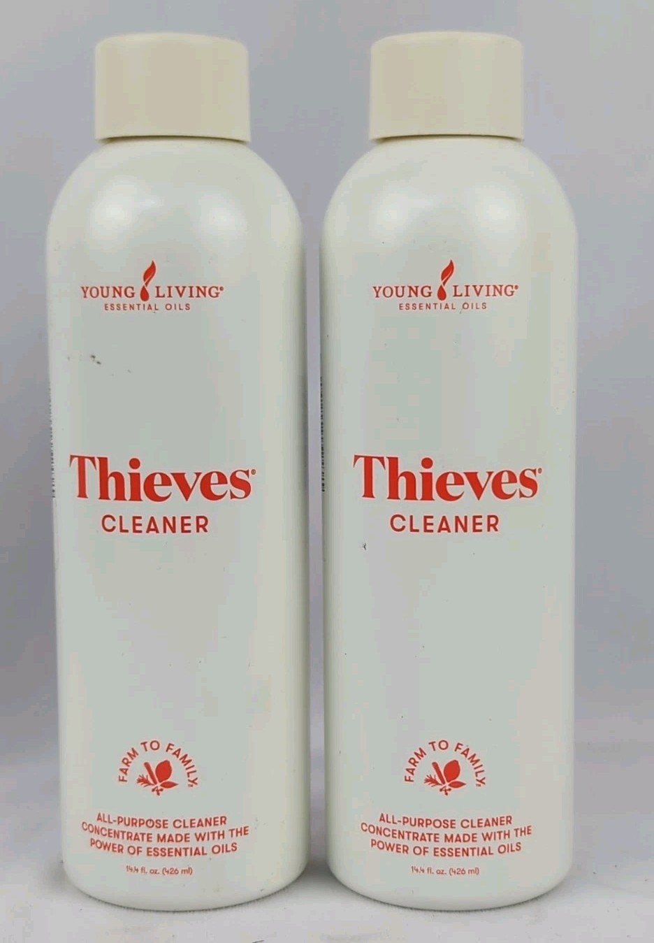 2 Young Living Thieves Household Cleaner Essential Oil-Infused 14.4 fl oz  Ea