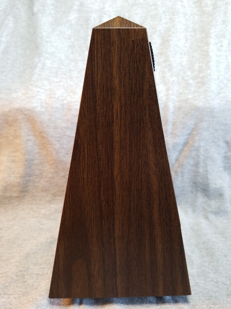 WITTNER Metronome Plastic Walnut Grain Without Bell Made In West Germany