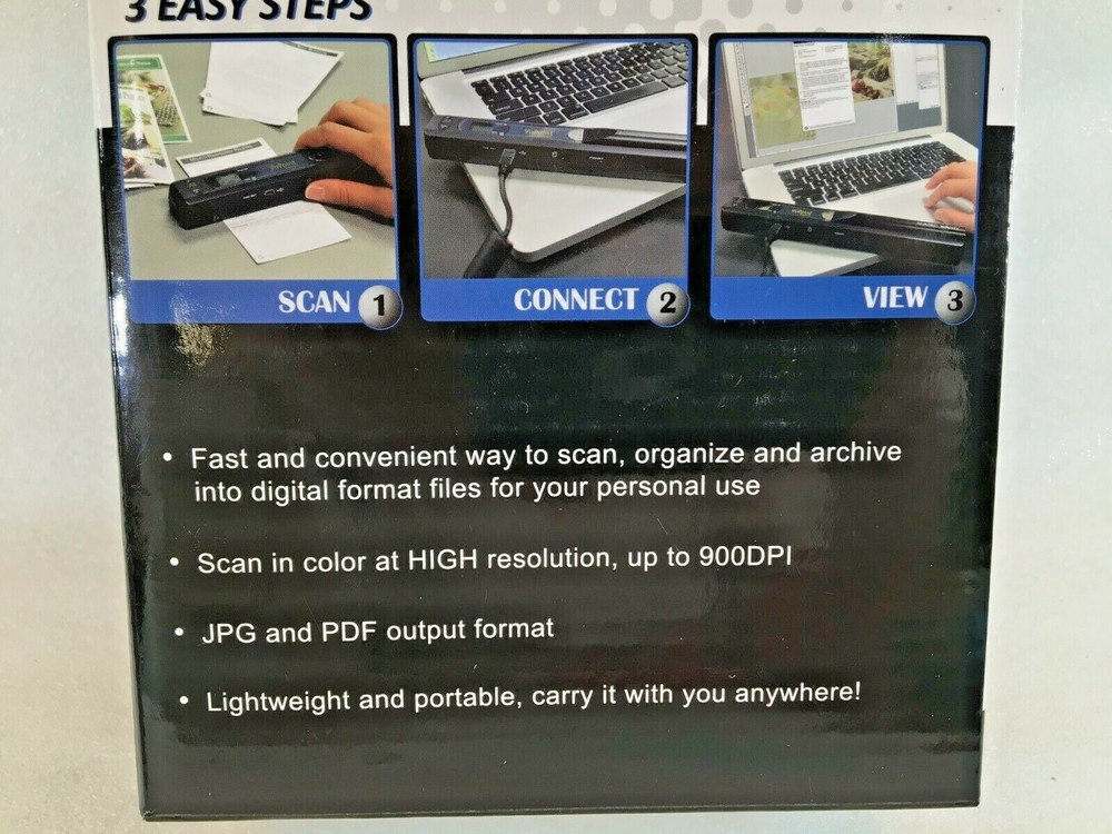 VuPoint Solutions MAGIC WAND Portable Scanner ST415BU