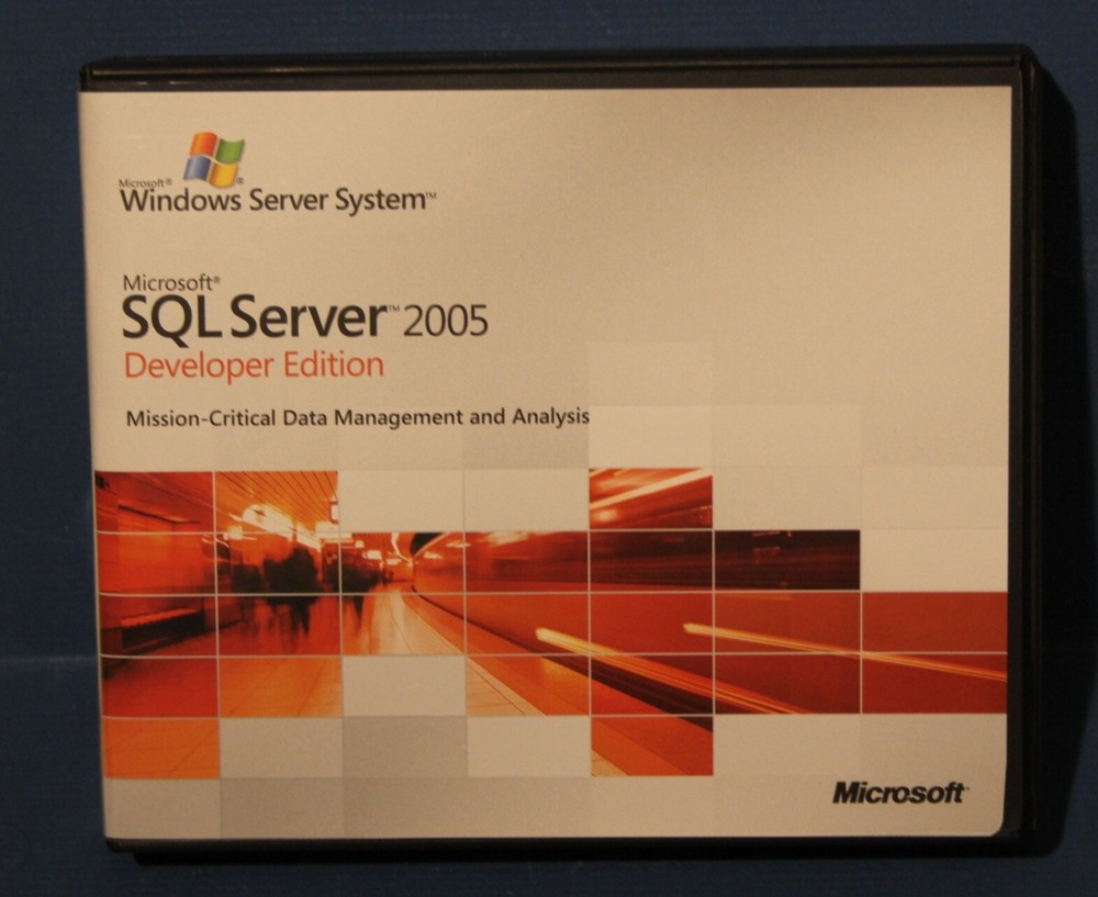 Microsoft Windows SQL Server 2005 Developer Edition
