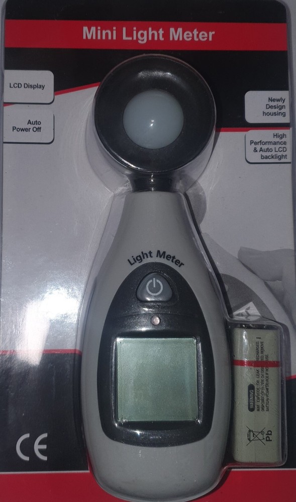 Mini Light Meter 5URG0 Backlit LCD