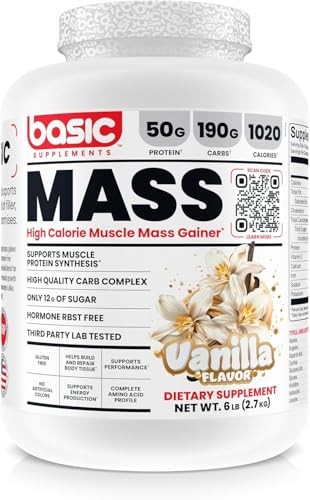 BASIC SUPPLEMENTS Mass Gainer Protein Powder
