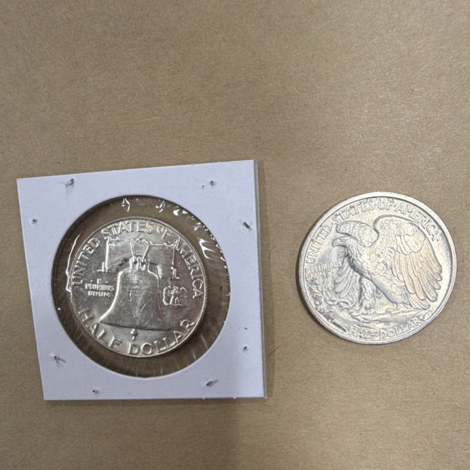 Franklin & Liberty Walking Silver Half Dollar Coins 1945 1963 US Collection