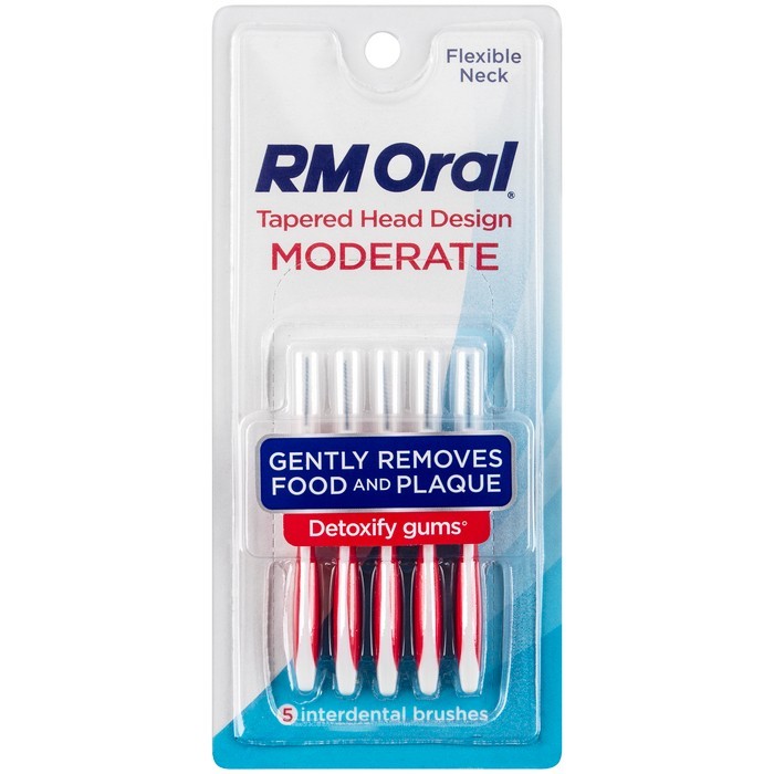 RM Oral Moderate Interdental Brushes 5ct