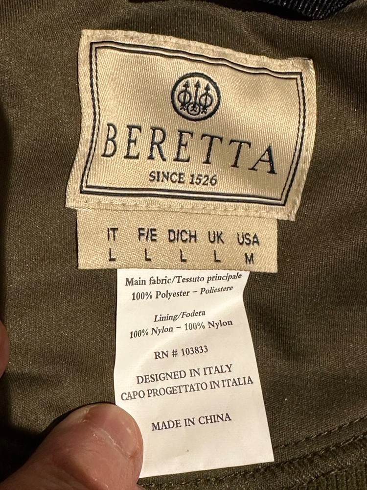 Beretta Mountain Hunt Jacket Mens Medium