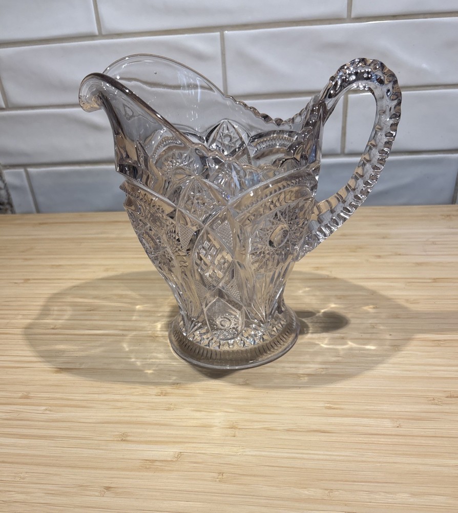 Victorian Cut Glass Pitcher