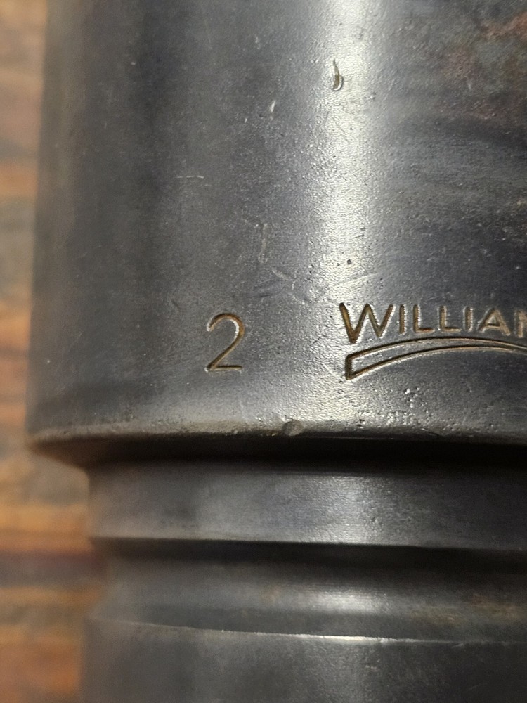 WRIGHT 8864 2" X 1" DRIVE IMPACT SOCKET USA 🇺🇲 2 X 1