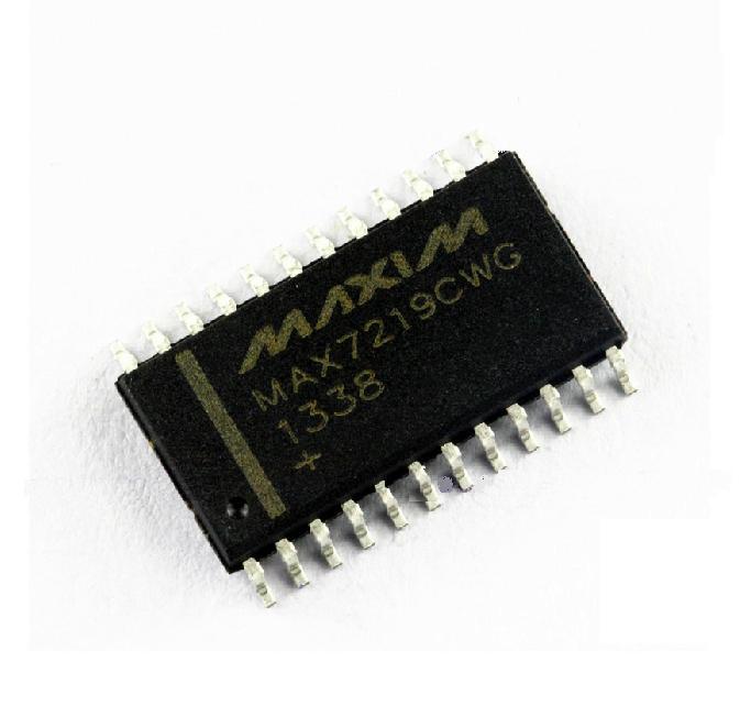 10PCS IC MAX7219CWG MAX7219 SOP24 DRIVER LED DISPLAY NEW DATE CODE:12+