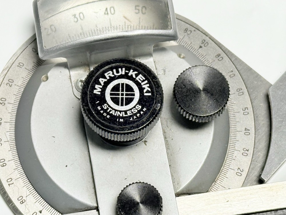 Marui Keiki BP-301 Bevel Protractor Precision Engineering tool