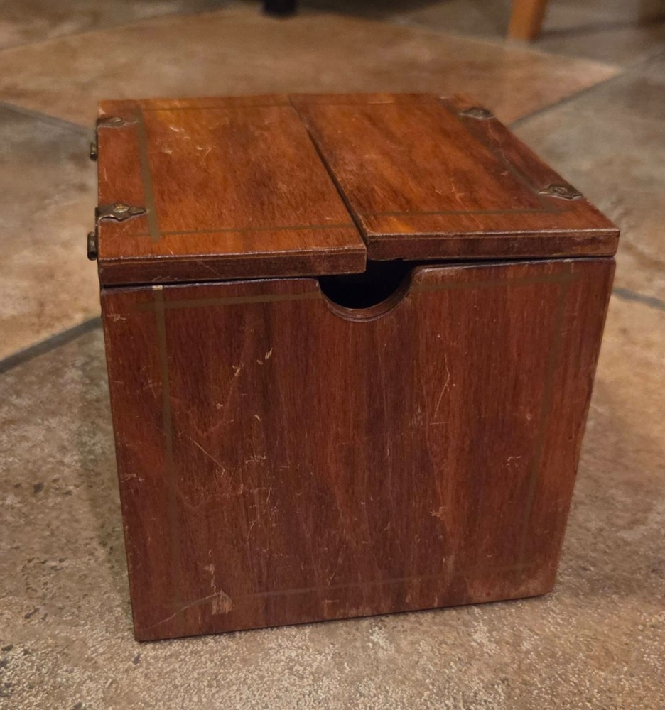 2 Wood Nesting Boxes Magic Mentalism Tricks