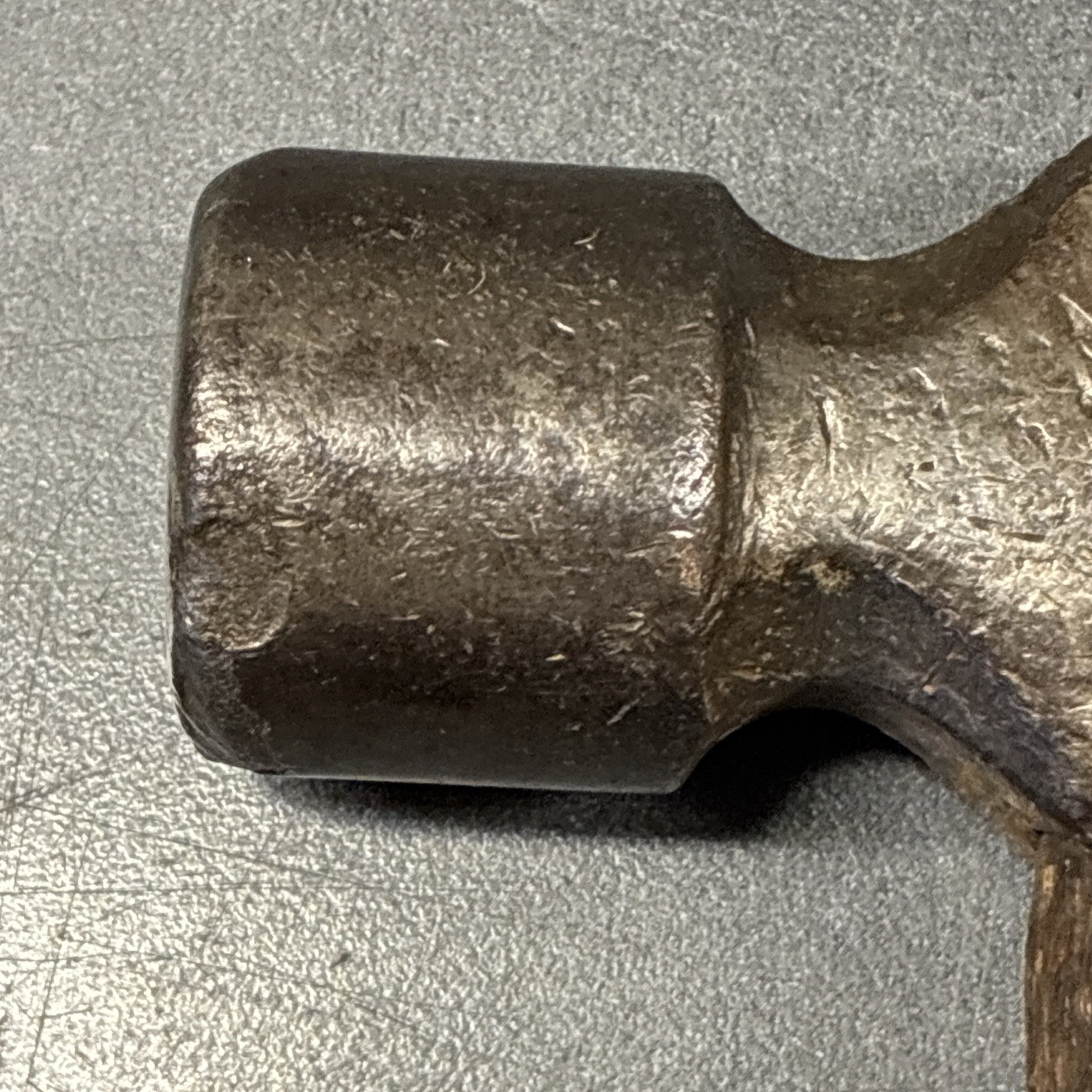 Vintage 1930’s Craftsman Ball Peen Hammer 20 Oz Head Oval Logo