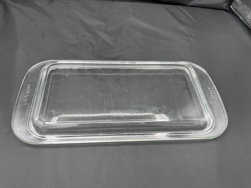 Pyrex Rectangle Clear Glass Lid 215-C A-7