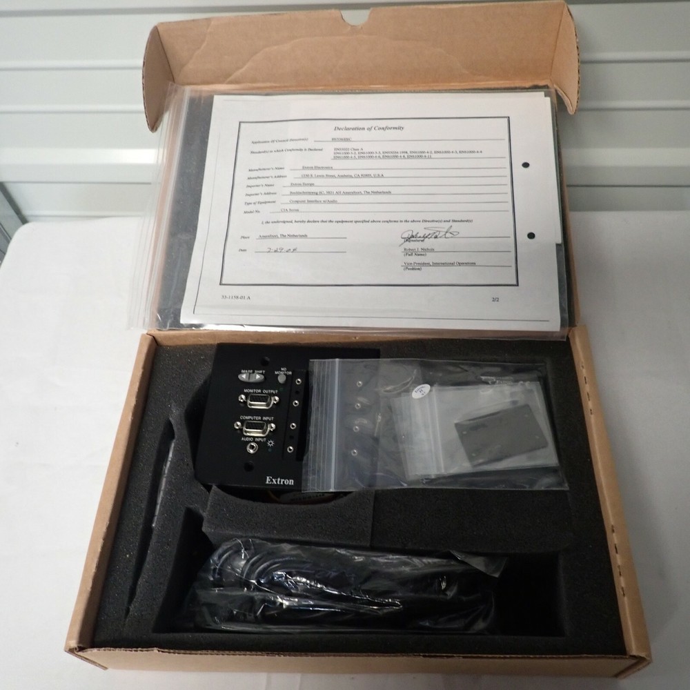 Extron CIA111-3 Computer Interface with Audio