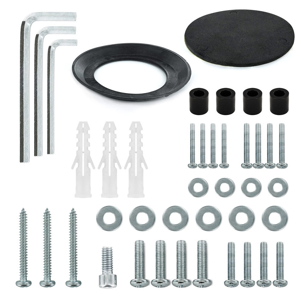 Adjustable Ceiling Projector Mount Bracket Max 44 lbs Tilt + 360 Degree Swivel