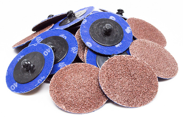 100 - 2" Roloc A/O Quick Change Sanding Disc R-Type 