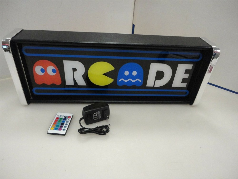 Arcade Game/Rec Room LED Display light box