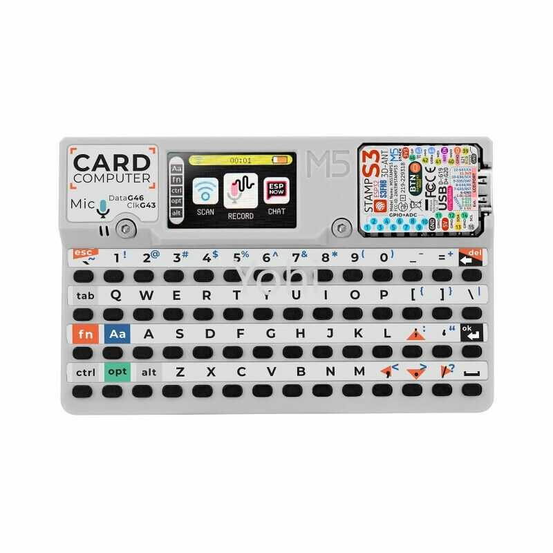 M5Stack Cardputer StampS3 Microcontroller Programmable Develop Keyboard Computer