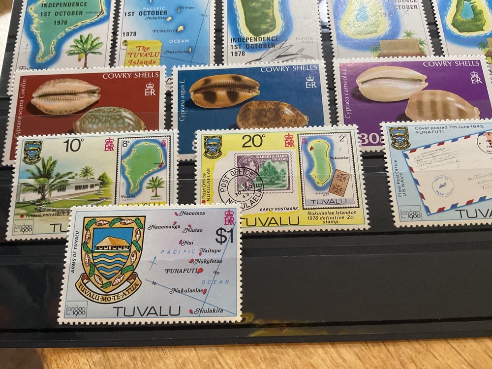 Tuvalu mint never hinged stamps B3645