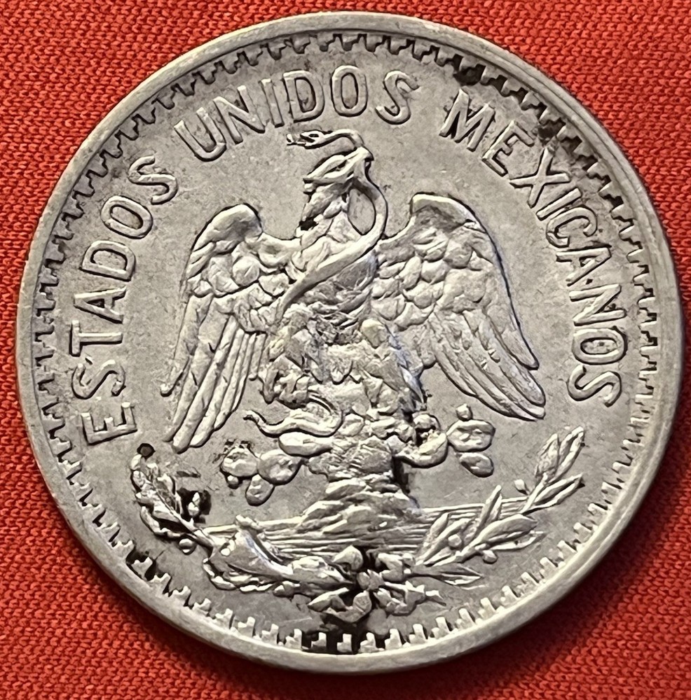 1906 mexico 50 centavos KM# 445