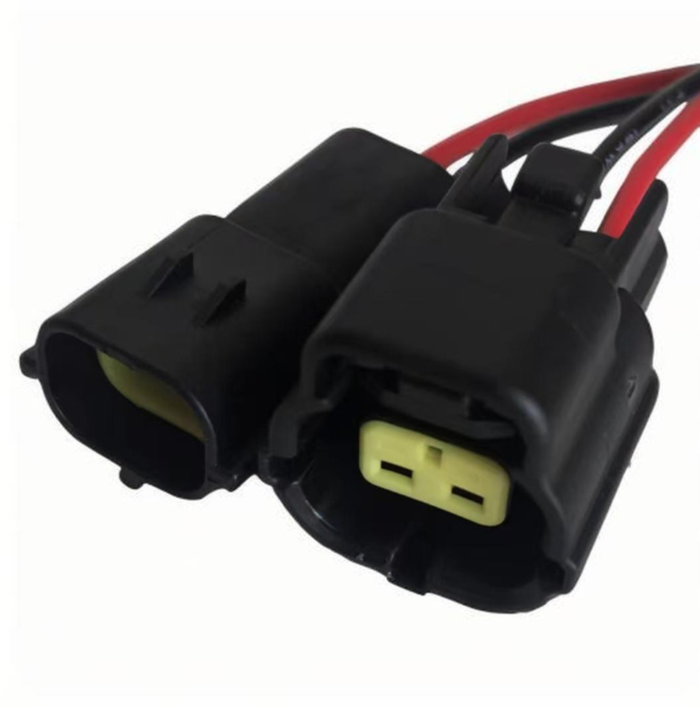 2-Pin ECT/ECTS Engine Coolant Temperature Sensor Connector Pigtail Plug