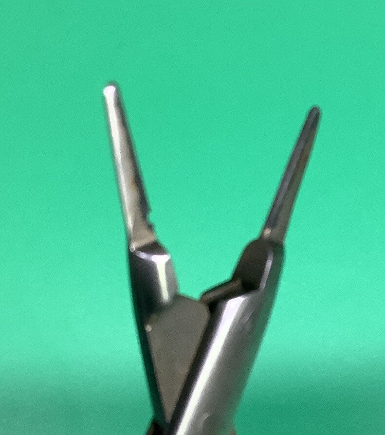 Diamond-Jaw Endoscopic Tissue Grasper