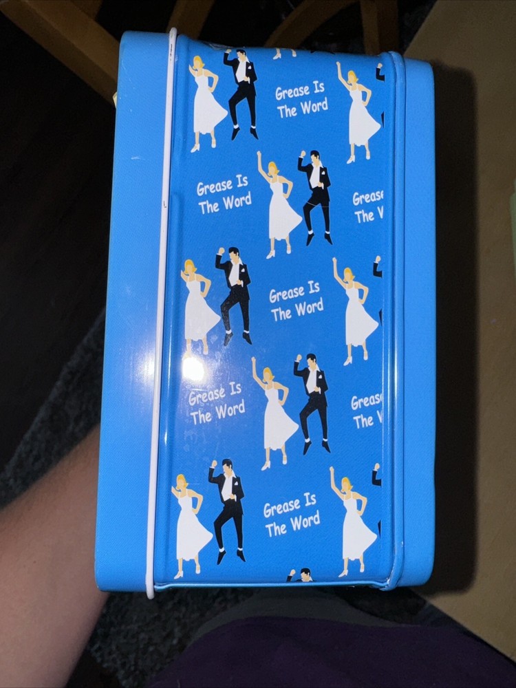Grease METAL LUNCH BOX with Drink Container NECA