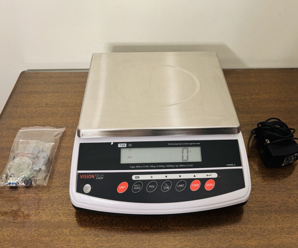 VisionTechShop TVD-60 Digital Bench and Counter Scale