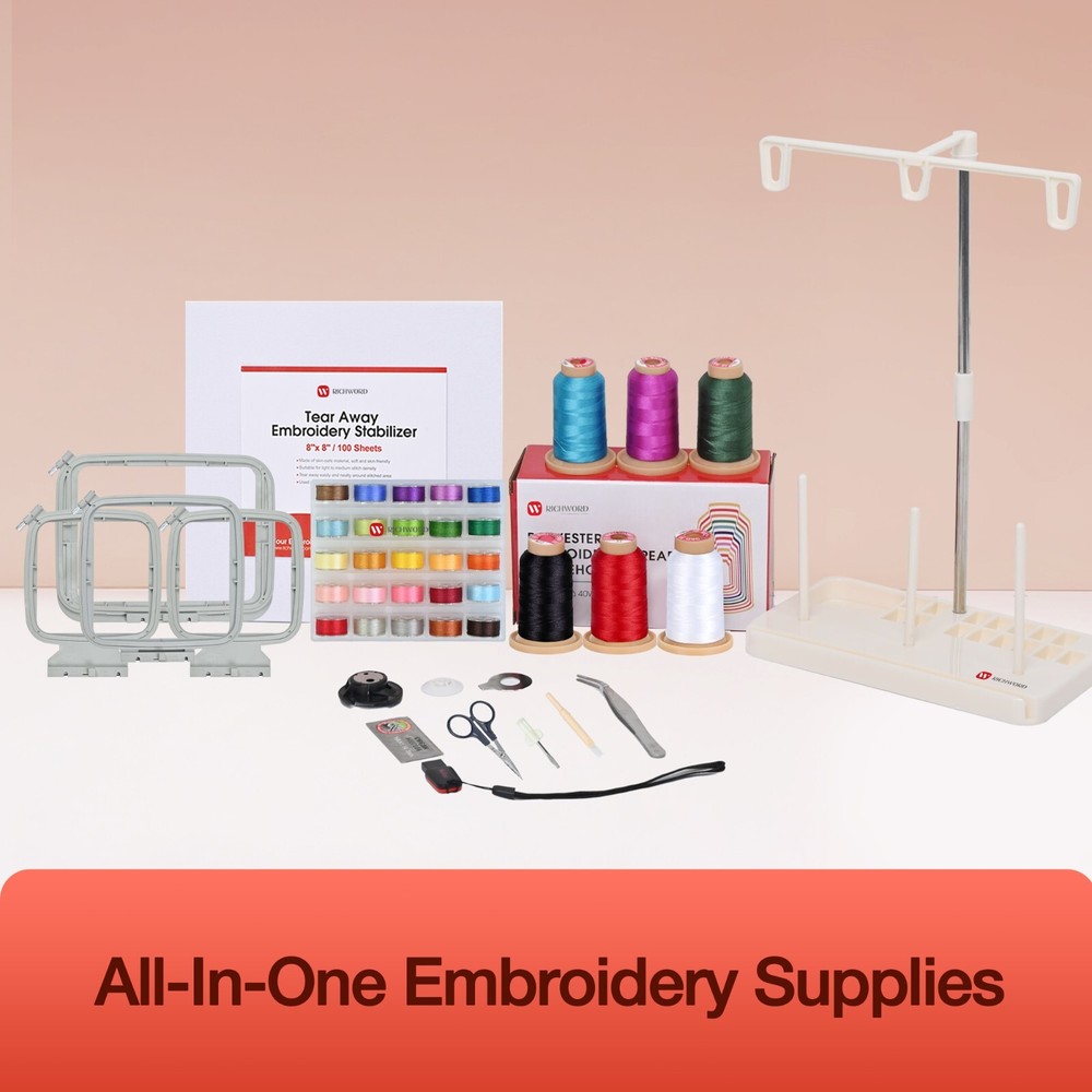 POOLIN EOC06 Computerized Embroidery Machine 7.9*11 Large area LCD Touch Screen