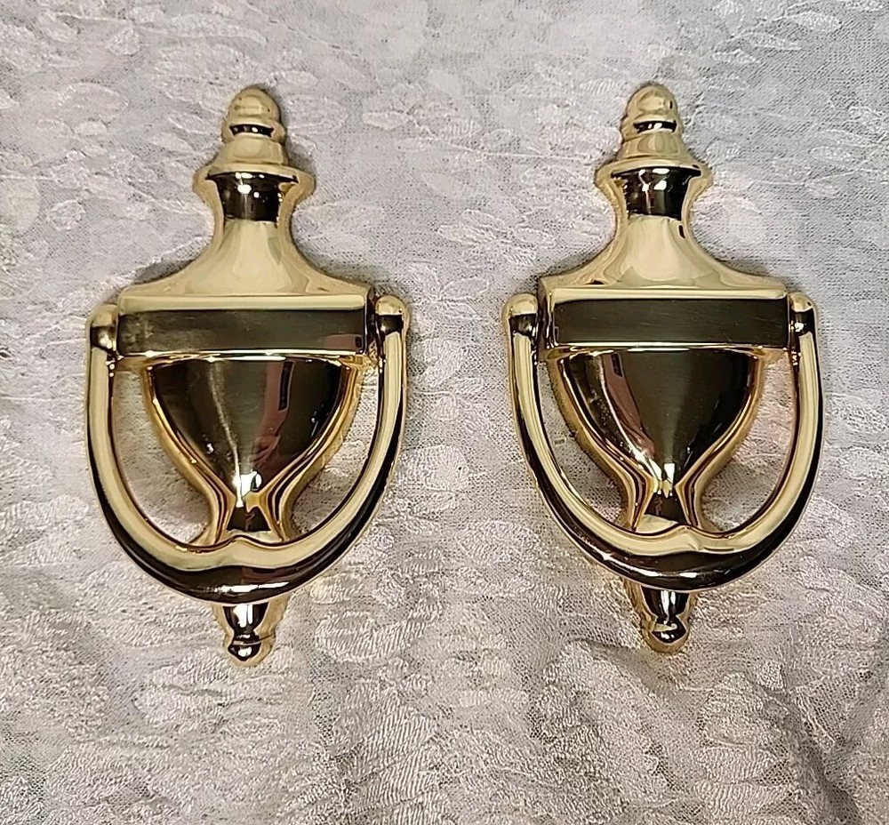 BALDWIN?-Polished Brass DOOR KNOCKER