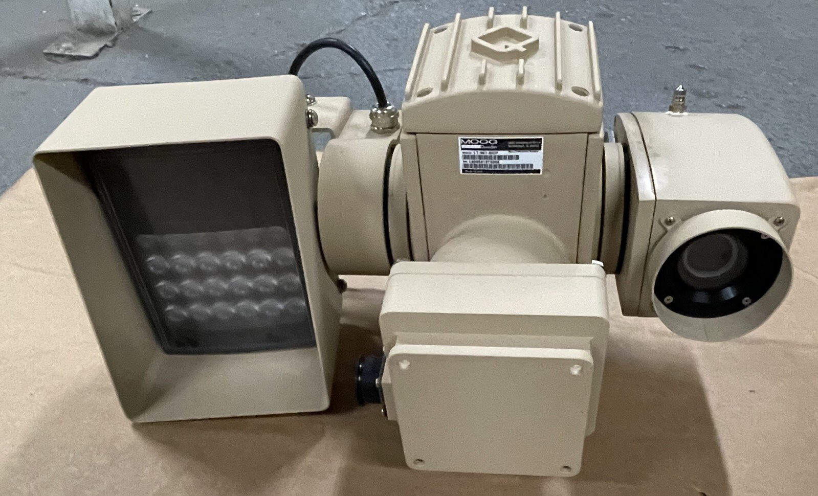 Moog Quickset GeminEye PTZ 28X zoom camera system & illuminator & cables