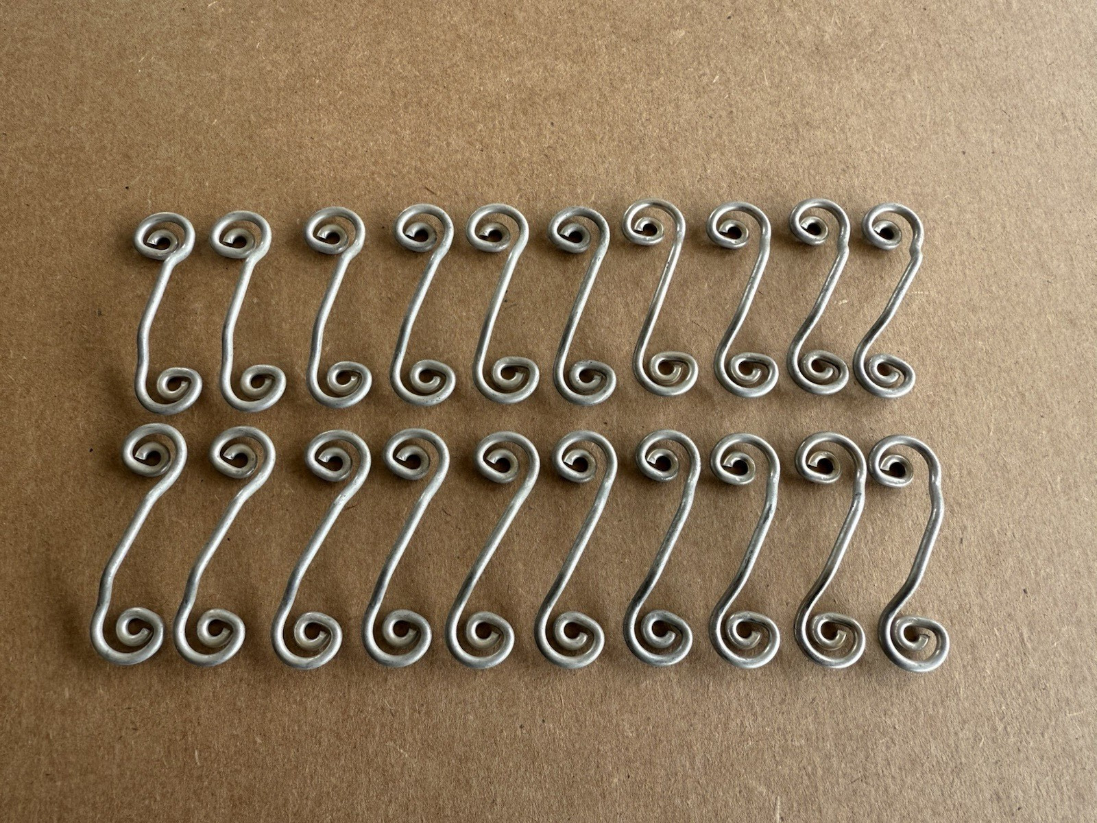 20 Ea. Dzus P/N S6A-425 (1/4-Turn-Fastener) Spring Receptacle