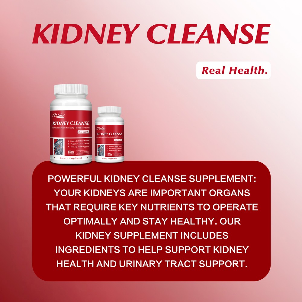Kidney Cleanser - Support Urinary Tract Health, Bladder Function, Detoxification