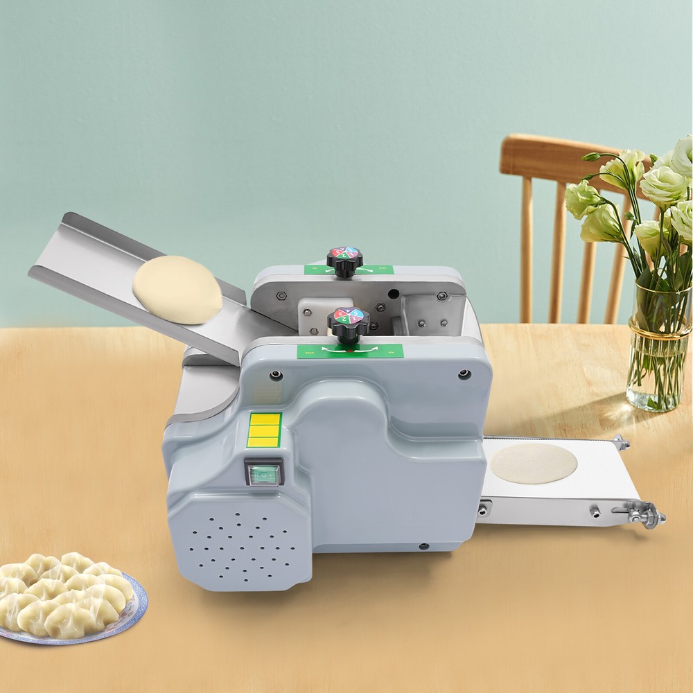 USED110V Dumpling Wrapper Maker 60 Pieces/Min SilverAutomaticDumplingSkinMachine