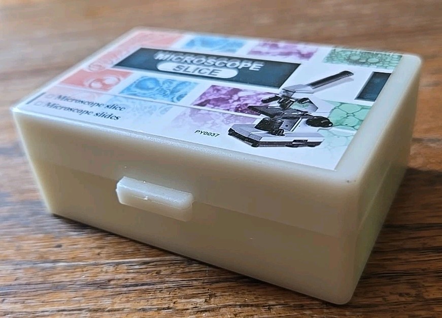 Microscope Slices - 10 Prepared, 4 Blank