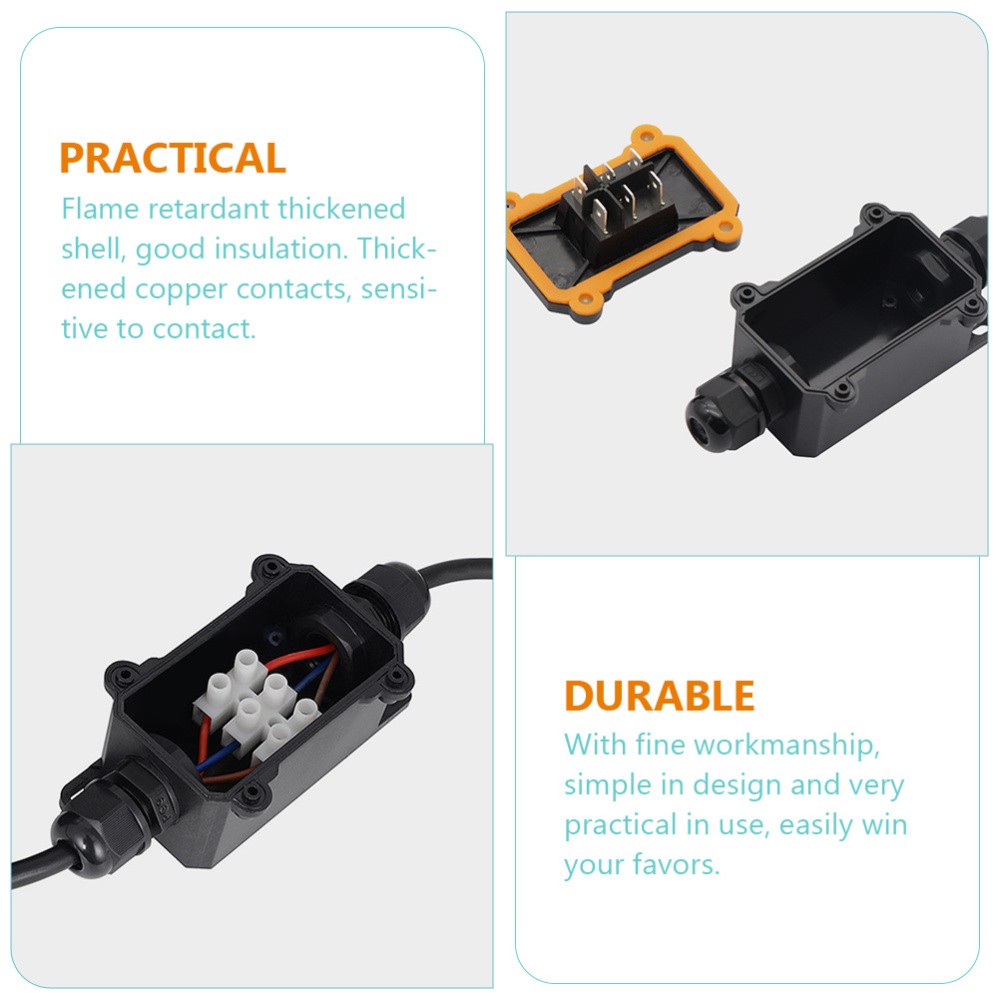 Waterproof Cable Connectors Home Improvement Junction Box Electrical