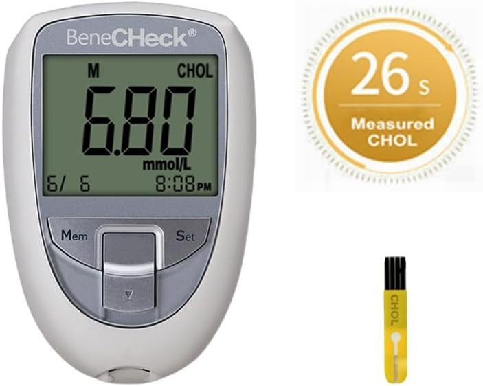 Total Cholesterol Test Meter Cholesterol Meter with 10pcs Strips
